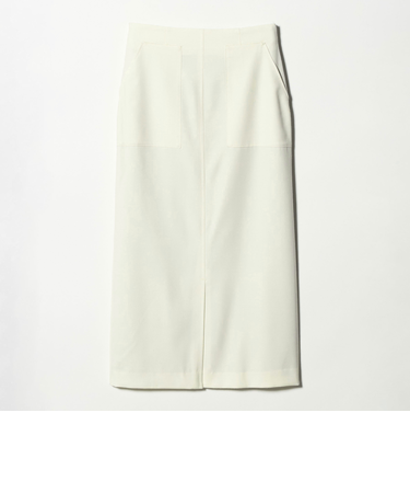 ［size SHORT/TALLあり］キチントボトムス サキソニー Iライン スリム スカート