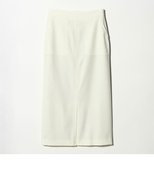 ［size SHORT/TALLあり］キチントボトムス サキソニー Iライン スリム スカート