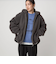 【WEB限定】＜at ease＞フェイクシープファー フード ブルゾン