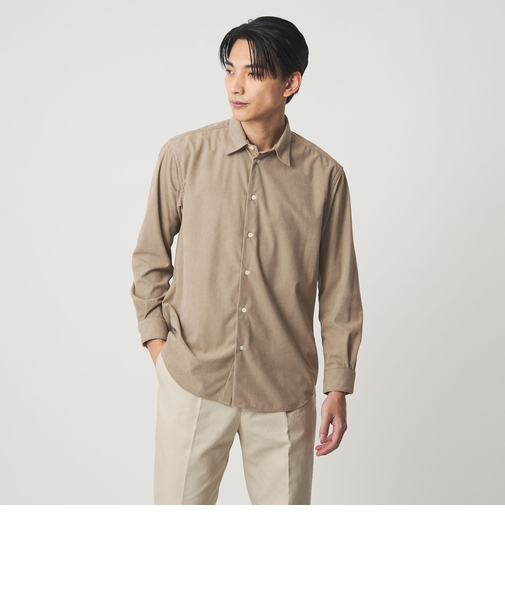 DC ポリエステル コーデュロイ オーバー シャツ