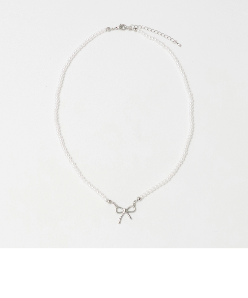 ＜MILK×SODA＞リボン ネックレス