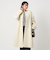 ［size SHORTあり］SENTDALE WOOL セントデールウール ノーカラー コート