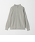 ＜gim＞25F H/MLN ハーフジップ プルオーバー ニット -ウォッシャブル-