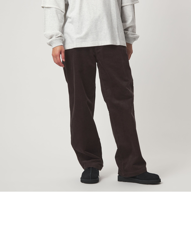 【WEB限定】<GLR or>コーデュロイ ストレート パンツ