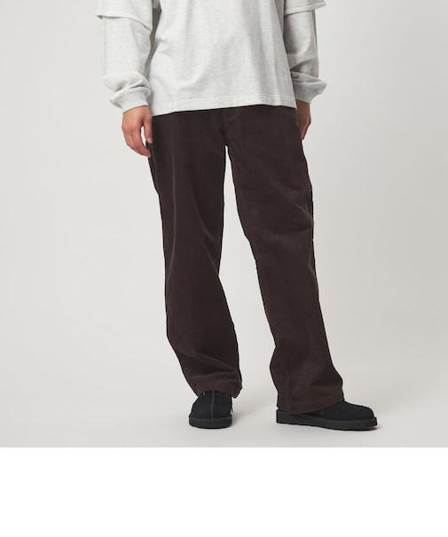 【WEB限定】<GLR or>コーデュロイ ストレート パンツ
