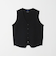 ＜gim＞25F H/MLN ニット ジレ ベスト -ウォッシャブル-
