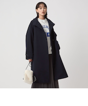［size SHORT/TALLあり］SENTDALE WOOL スタンドカラー ロング コート