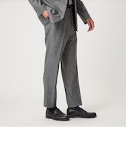 A+ TWPU ホームスパン スタンダード イージー スラックス -ウォッシャブル・ストレッチ-