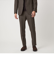 A+ TWPU ホームスパン スタンダード イージー スラックス -ウォッシャブル・ストレッチ-