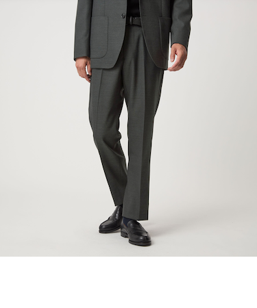 A+ TWPU ホームスパン スタンダード イージー スラックス -ウォッシャブル・ストレッチ-