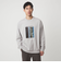 ＜Phospho Graphica＞フレンチ ロングスリーブ Tシャツ スウェット