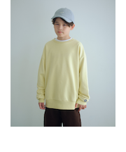 【WEB限定】裏毛 クルーネック プルオーバー / スウェット / トレーナー  / キッズ 100cm-160cm
