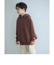 【WEB限定】裏毛 フード プルオーバー / スウェット / トレーナー  / キッズ 100cm-160cm