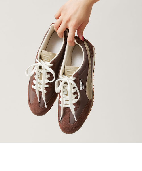 別注】＜PUMA＞ARIZONA スニーカー（22.5-25cm）｜グリーン