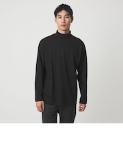 オーガニック スムース タートルネック カットソー