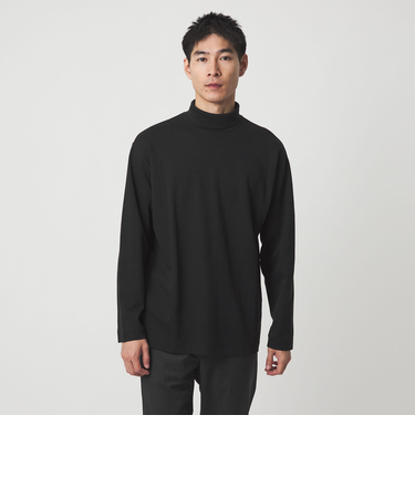 オーガニック スムース タートルネック カットソー