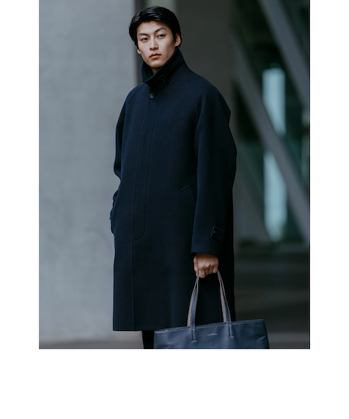 SENTDALE WOOL ステンカラーコート｜グリーンレーベル リラクシングの