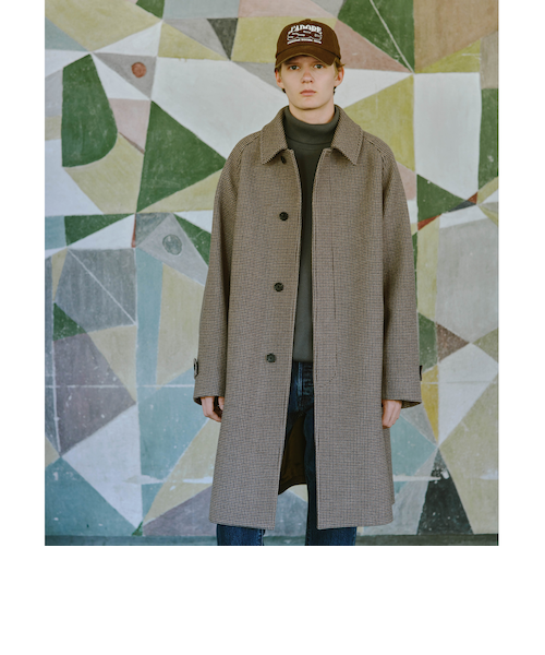 SENTDALE WOOL ステンカラーコート｜グリーンレーベル リラクシングの