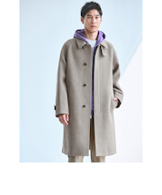 SENTDALE WOOL ステンカラーコート