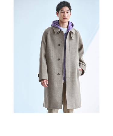 SENTDALE WOOL ステンカラーコート