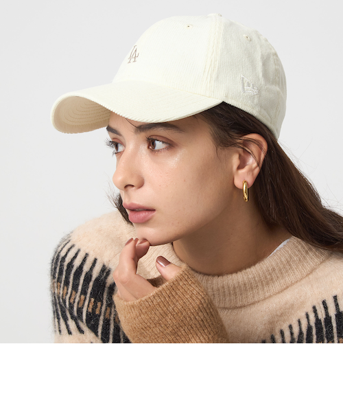 別注】＜NEW ERA＞920 MLB コーデュロイ キャップ / 帽子｜グリーン