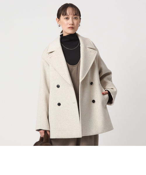 size SHORTあり］＜1_OF MINE＞W ピーコート｜グリーンレーベル