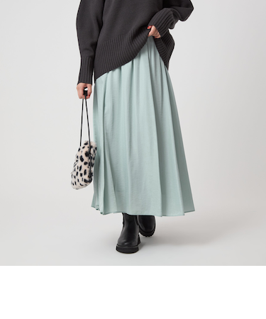 ナロー フレア スカート