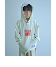 【別注】＜RUSSELL ATHLETIC＞アグリースティック フーディー / パーカー / キッズ  110cm-130cm