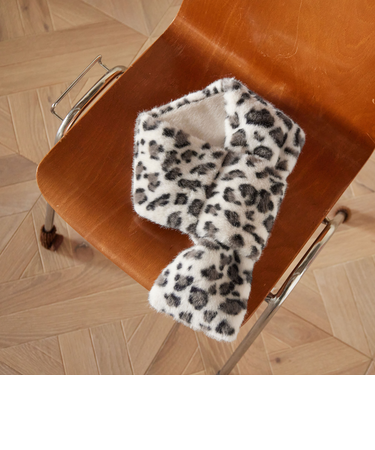 フェイクファー リバーシブル マフラー