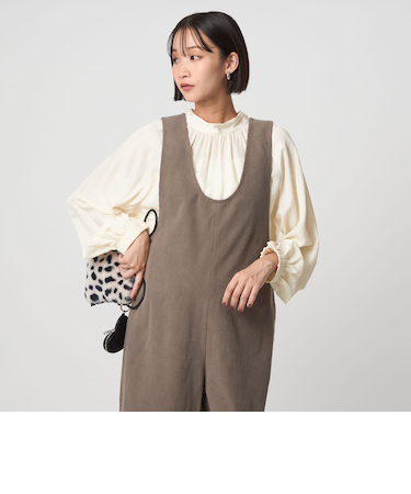 2WAY ボウタイ ブラウス