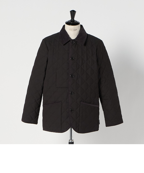 【別注】＜Traditional Weatherwear＞GLR バーズアイ ブラウン WAVERLY キルティングジャケット