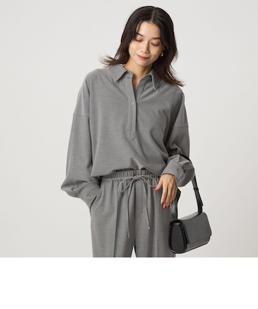 ウラキモウ シャツ マシンウォッシャブル ストレッチ 帯電防止