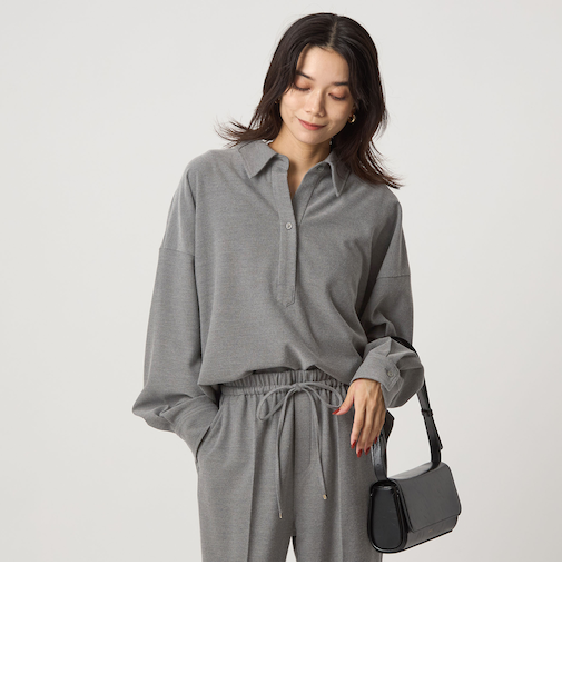 ウラキモウ シャツ マシンウォッシャブル ストレッチ 帯電防止