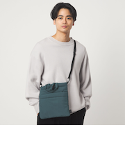 【別注】＜fellowww＞GLR 巾着 パデット ショルダーバッグ