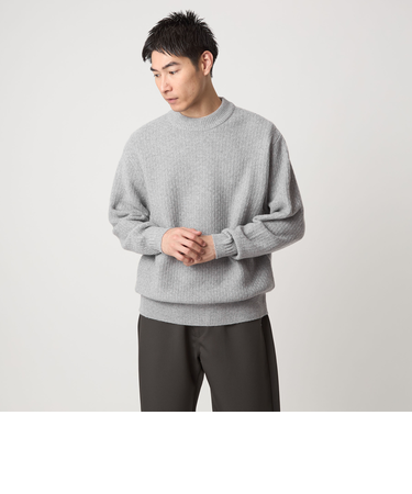ハミルトンラム ワイドネック ニット