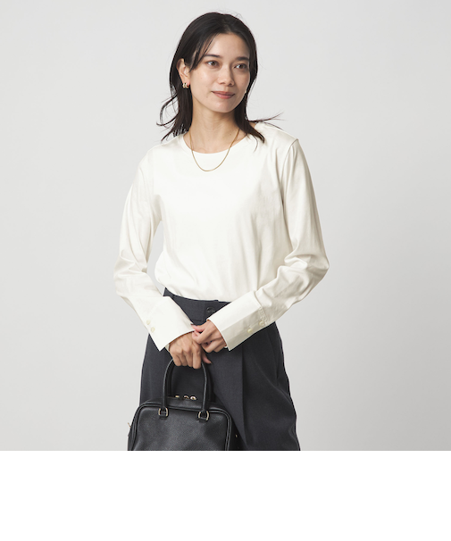 ドッキング カフス ロングスリーブ プルオーバー カットソー