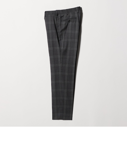 GLR CLOTH フラノ柄 アジャスター スラックス -ストレッチ-