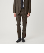 GLR CLOTH フラノ柄 アジャスター スラックス -ストレッチ-