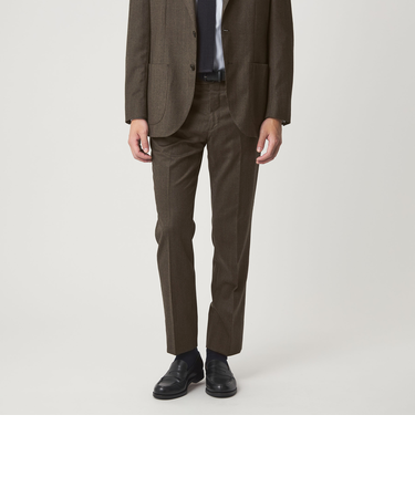 GLR CLOTH フラノ柄 アジャスター スラックス -ストレッチ-