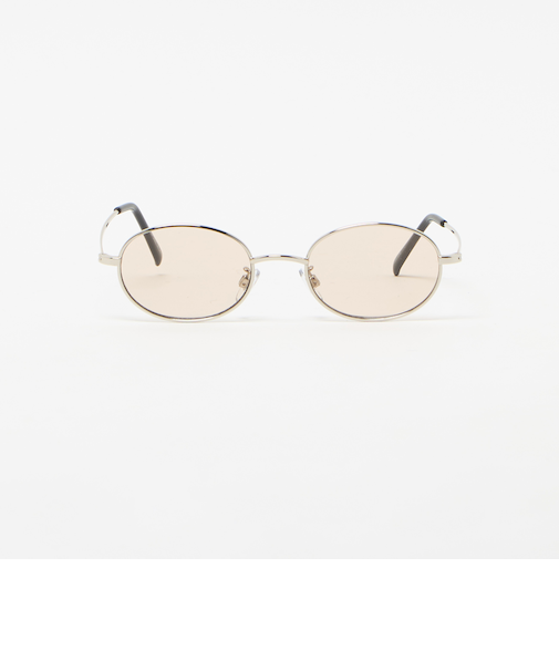 GLR オーバル メタルフレーム ファッション用グラス