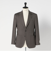 GLR CLOTH フラノ無地 2B RG ジャケット -ストレッチ-