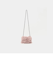 フェイクファー ポシェット