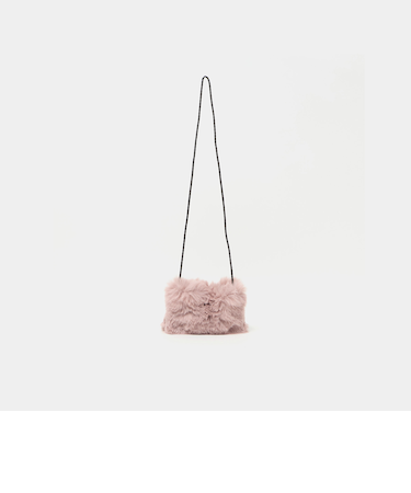 フェイクファー ポシェット