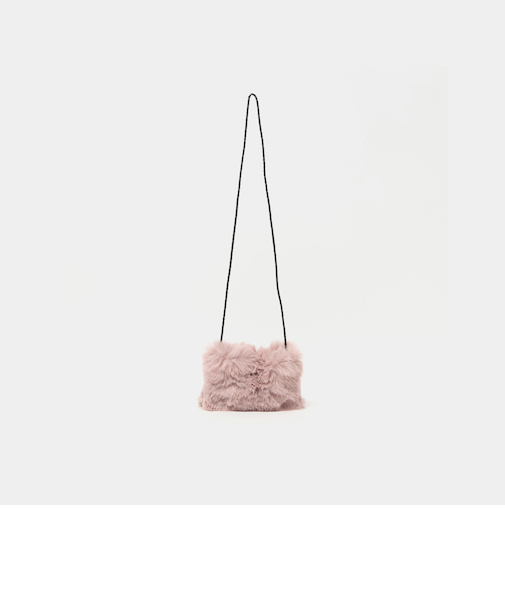 フェイクファー ポシェット