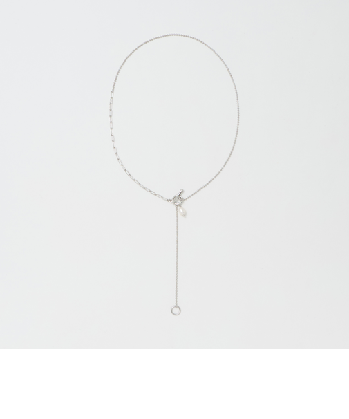 淡水パール ボールコンビ ネックレス