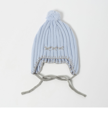 リボン ニットキャップ / キッズ
