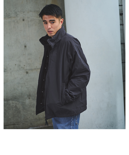 ベルスタッフ タフタ 3WAY スタンド ブルゾン -撥水・防風-｜グリーン