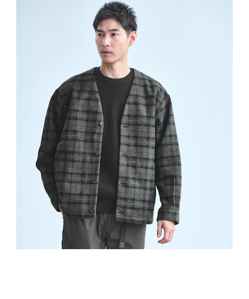 スライバー ボンディング カーディガン