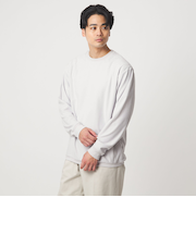 Z パイル クルーネック カットソー