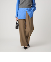 ［size SHORT/TALLあり］オルマイ ウラキモウ ワイド パンツ